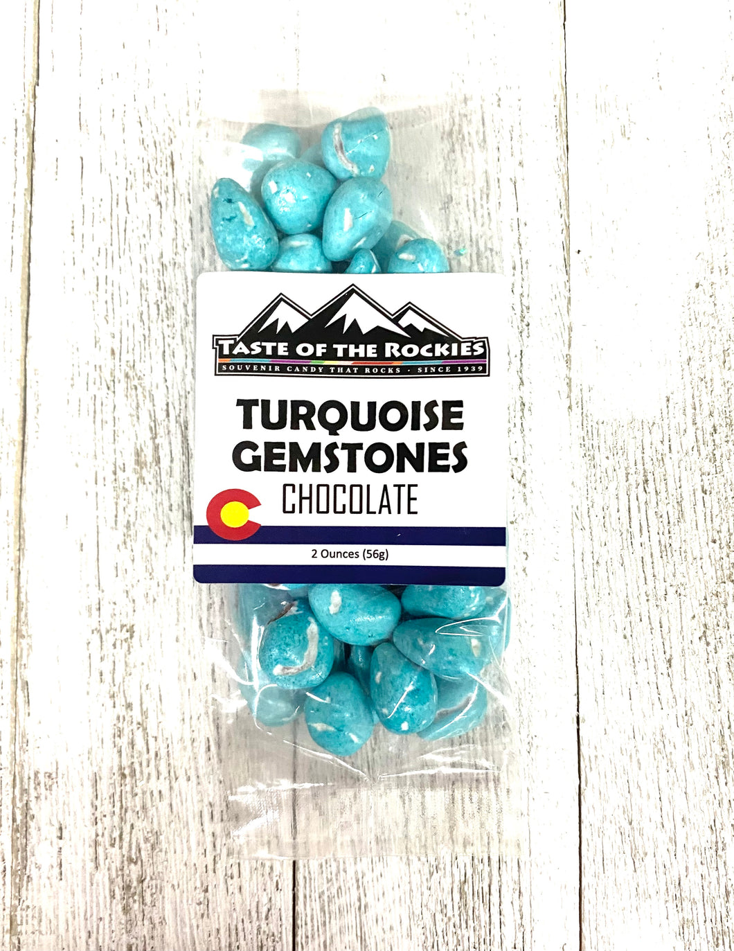 The Turquoise Chocolate Candy