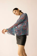 Rosette Sheer Blouse
