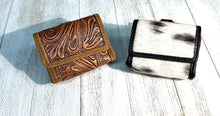 Mini Leather Cowhide Keychain Pouch