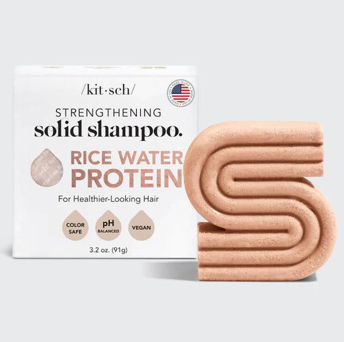 Rice Water Shampoo Bar for Hair Growth by Kitsch