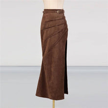 High Stakes Suede-ish Maxi Skirt
