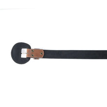Lariat Rose Tooled Leather Belt in Brown