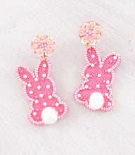 ‘Peep’ Bunny Bead Earrings