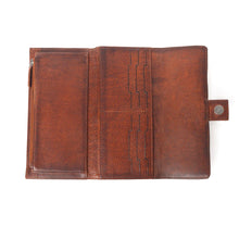 Zidanna Santa Fe Leather Wallet in Maple Glaze