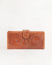 Loyal West Medallion Wallet in Brown
