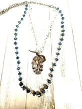 ‘Do No Harm’ Stamped Pendant Beaded Necklace
