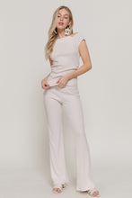 Resort Sport Pant Set in Natural Ivory