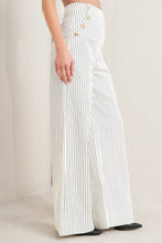 Nautical Natalie Striped Woven Wide Leg Pant