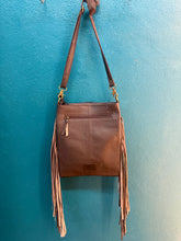 Sunflower Sally Cowhide Tooled Bag