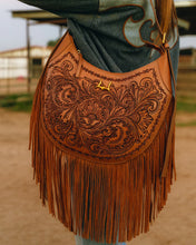 Loyal West Lunella Large Fringe Leather Bag