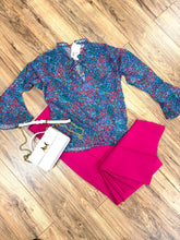 Rosette Sheer Blouse