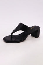 Back To Basics Block Heels in Black