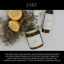 JAKE  | GLASS JAR: 8 OZ