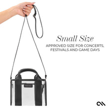 Case-Mate Clear Stadium Bag: Midnight Black
