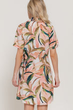 Side-Tie Tropical Resort Dress