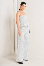 Nautical Natalie Striped Woven Wide Leg Pant