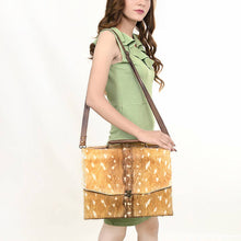 American Darling Cowhide Leather Briefcase Bag