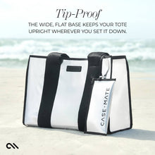 Case-Mate Silver Chrome Beach Tote Shoulder Bag - Silver