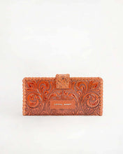 Loyal West Medallion Wallet in Brown