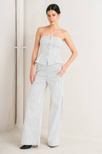 Nautical Natalie Striped Woven Wide Leg Pant