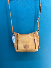 Natural Cowhide & Genuine Tooled Leather Women Crossbody Conceal Carry Purse