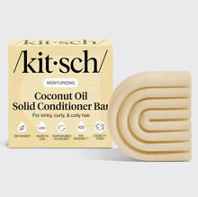 Coconut Oil Conditioner Bar for Dry Damaged Hair by Kitsch