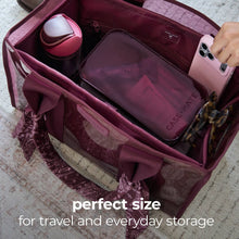 Jelly Makeup Bag – Waterproof Cosmetic Pouch in Mulberry