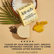 Coconut Oil Conditioner Bar for Dry Damaged Hair by Kitsch