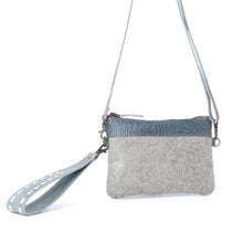 The Silver Creek Leather & Cowhide Convertible Belt Bag