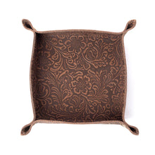 Copperwind Leather Catchall Tray