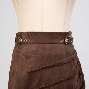 High Stakes Suede-ish Maxi Skirt