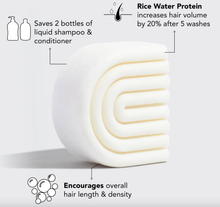 Rice Water Conditioner Bar for Hair Growth by Kitsch