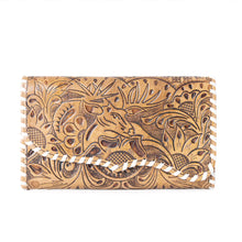 Oneiric Tooled Leather Wallet