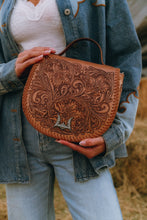 Loyal West Grace Leather Saddle Bag