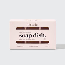 Self-draining Soap Dish - Terracotta by Kitsch