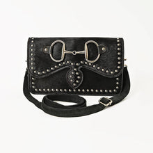 The Bitty Cowhide Leather Bit Detail Handbag