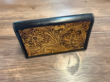 Zuki Tooled Leather Unisex Wallet