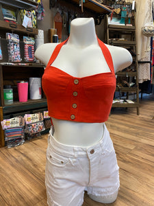 Cherry Bomb Crop Top