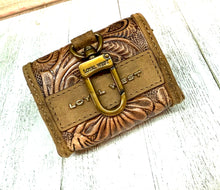 Mini Leather Cowhide Keychain Pouch