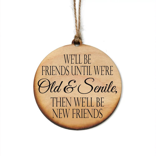 ‘New Friends’ Christmas Ornament