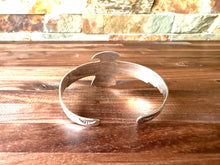 The Thunderbird Sterling Silver with Turquoise Stone Cuff Bracelet