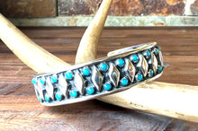 The Diamond Club Sterling Silver with Turquoise Accents Cuff Bracelet