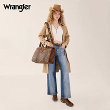 Wrangler Leopard Laptop Briefcase Bag