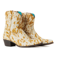 Cowdie Cowhide Leather Booties