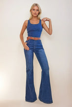 The Parker Denim Wide-Leg Jumpsuit