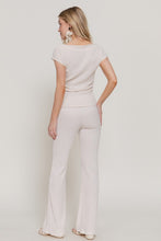 Resort Sport Pant Set in Natural Ivory