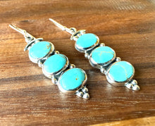 The Day Trip Sterling Silver with Turquoise Stones Earrings