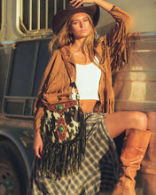 Loyal West Mojave Cowhide & Leather Fringe Bag