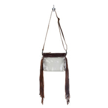 Intricately Clear Tooled Fringe Bag