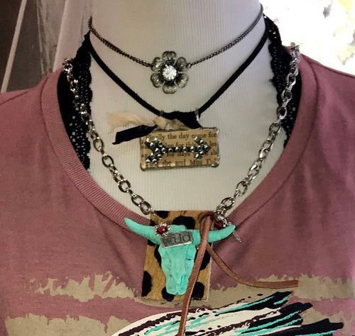 Flower Choker Necklace